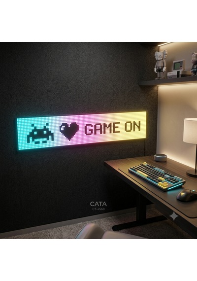 Matrix Esnek Yapışkanlı Led Panel 96x16 Rgb