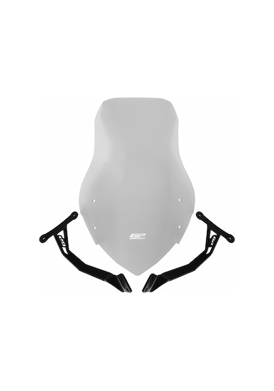 GP Kompozit Honda CB125F 2023-2024 Uyumlu Tur Camı Şeffaf 60 cm