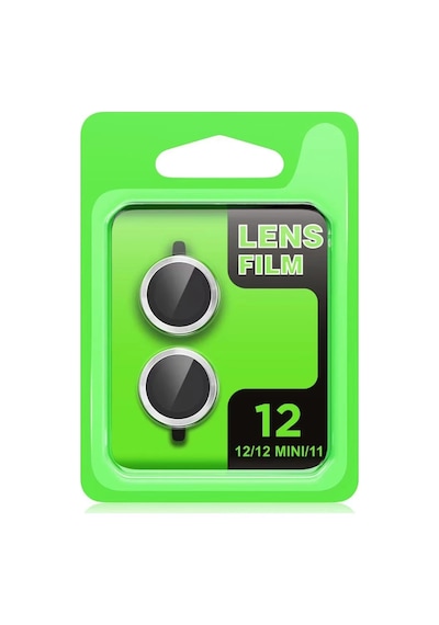 Apple İphone 11 Uyumlu Raze Metal Kamera Lens - Mor