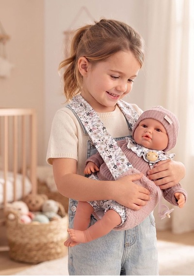 Antonio Juan Baby Love Portbebeli Gerçekçi Yenidoğan Bebek 82403