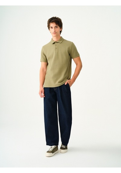 LOFT Regular Fit Erkek Polo K.kol Lf2037178 Q1.v1 Haki