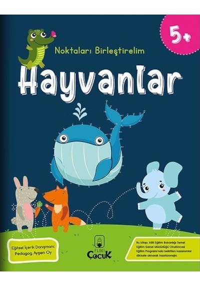 5 Yaş Noktaları Birleştirelim Okul Öncesi Eğitici Aktivite Seti