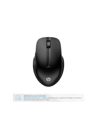 HP 430 3B4Q2AA Kablosuz Bluetooth Çoklu Cihaz Optik Mouse