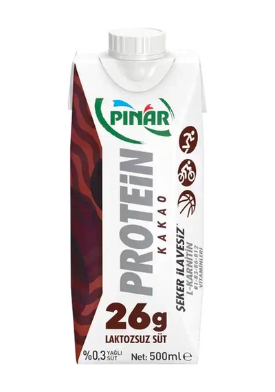 Kakaolu Protein Süt 500 Ml X 12 Adet