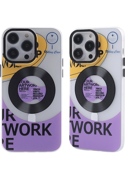 Apple Uyumlu iPhone 12 Pro Max Kılıf Apollo Magneticsafe Desenli Kapak Desen 13/