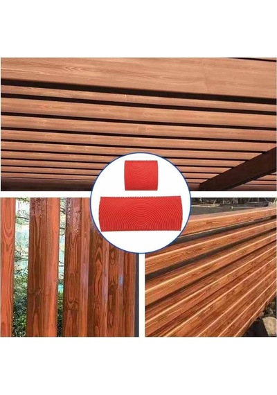Ahşap Desen Verici Pratik, Dekor, Boyama Yardımcı Aparat-9015575111113