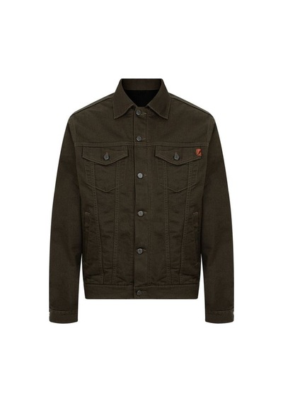Tech90 Kevlar Olive Korumalı Motosiklet Ceket Koyu Kahverengi