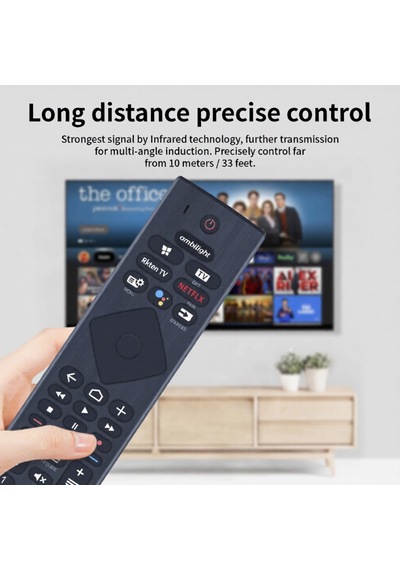Philips Ambilight Rakuten Netflix Tuşlu Ses Komutlu  Kumandası 54865350