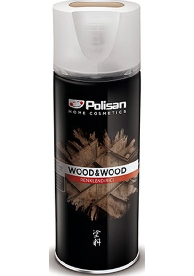 Polisan W&W Ahşap Renklendirici Açık Meşe Sprey Boya 400 ml