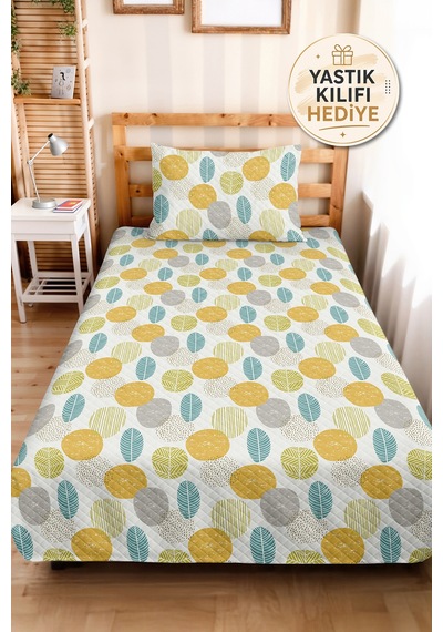 Geometrik Yaprak Sarı Genç Odası Tek Kişilik Pike Takımı-turkuaz Gri 160x220cm Kapitone Yatak Örtüsü Fısıltılı Yağmur Pususu Geometrik Yaprak Sarı Genç Odası Tek Kişilik Pike Takımı-turkuaz Gri 160x220cm Kapitone Yatak Örtüsü Fısıltılı Yağmur Pususu