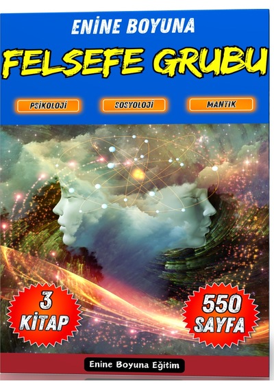 Enine Boyuna AYT Felsefe Grubu Kitap Seti (3 Kitap)