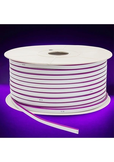 Mor Neon Led 5 Mt 12 Volt 6x12mm