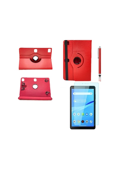 Casper Via S38 Plus Kılıf 360 Dönerli Unıversal Standlı Kılıf + Nano Ekran Koruyucu Kalem Arka Kapak