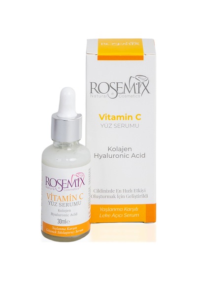 Rosemix - 727 - - Vitamiv C Serum Kolojen-hyalüronik Asit 30 Ml - 2 Adetlik - Matxzngz - Set Ürün