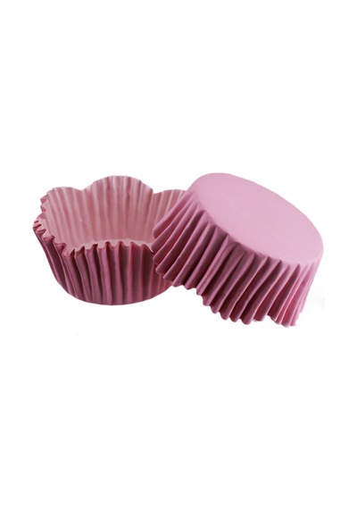 Cupcake Kalıbı Pet Kapsül Dalgalı Kek Kalıbı 65X38 Mm 100 Adet N11.1108