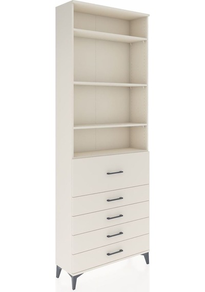 Arges Dolap 4 Raflı 5 Çekmeceli 88x30x243 Aytaşı-aytaşı Aytaşı
