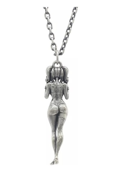 Blind Naked Goddess Kolye Gümüş