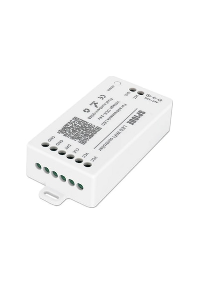 Sp108e Pixel Şerit Led Kontrol 5-24v Adreslenebilir Argb Wi-fi Kontrol Kutusu Ws2811-ws2812