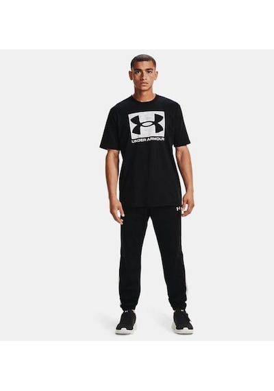 Under Armour Ua Abc Camo Boxed Logo Ss Erkek T-shirt-29554 Siyah