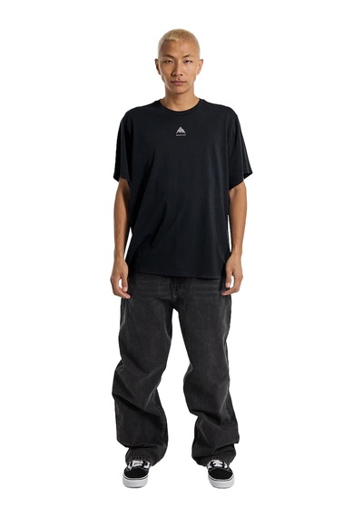 Burton Burton Custom X Short Sleeve Unisex Siyah Tişört 002