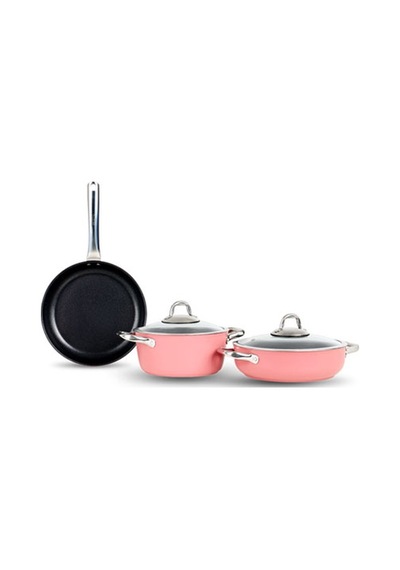 Leggno Master Daily 5 Parça Set Pembe Renkli