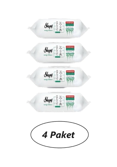 Sleepy Easy Clean Yüzey Temizlik Havlusu 100 Yaprak 4 Adet Tekli