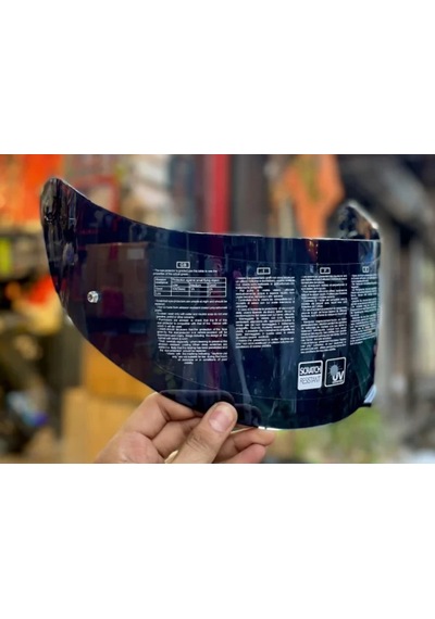 Agv K1, K3, K5 Uyumlu Renkli / Siyah Kask Vizörü / Geliştirilmiş Görüş Ve Koruma Sağlayan Yedek Kask Camı