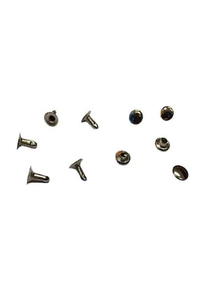 Rivet Perçin - 7mm, Nikel, 1000 Adet