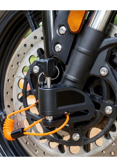 Astraltech 110 Db Alarmlı Su Geçirmez Disk Fren Kilidi