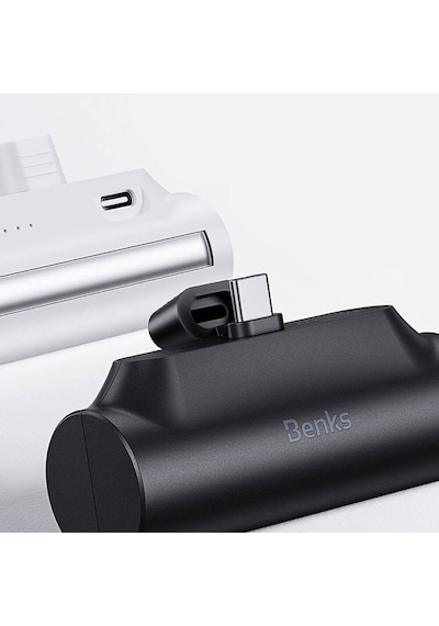 Benks PB15 5000 Mah Taşınabilir Standlı Type-C Powerbank Siyah