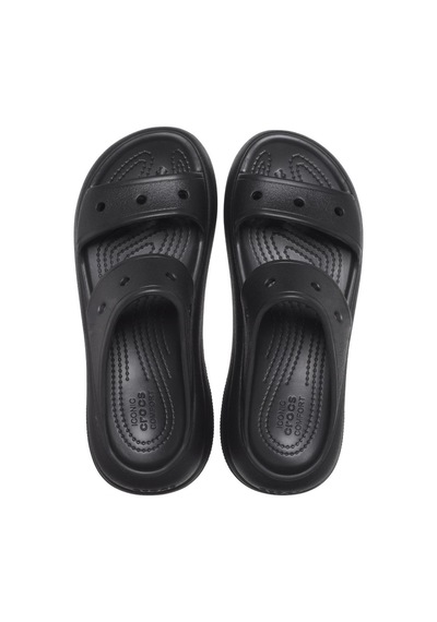 Crocs Classic Crush Sandal Unisex Siyah Sandalet Siyah