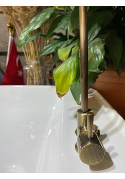 İsaoğlu Yapı Mat Gold Arıtma Musluğu Mat Altın Su Arıtma Bataryası Gold Arıtma Musluğu Gold