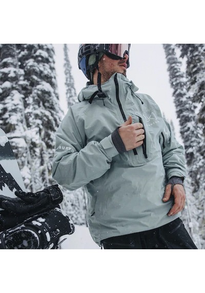 Burton Burton Ak Velocity Gore-tex Anorak Erkek Yeşil Snowboard Ceketi 3612