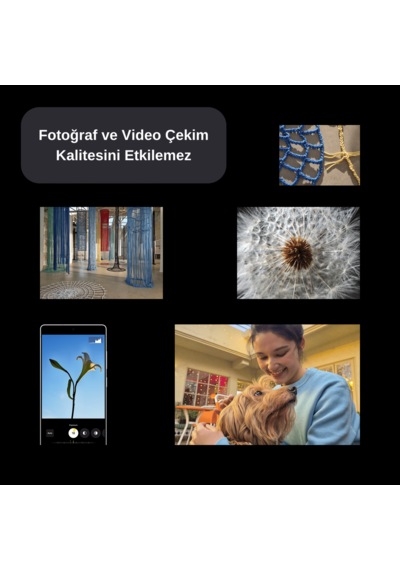 Safeus Safir Temperli Kamera Lens Koruyucu, Samsung Galaxy S24 Ultra İle Uyumlu Mor