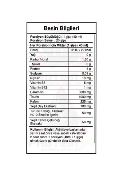 Bigjoy Sports Bigjoy Thermonator L Karnitin 20 Shot 3000 Mg Carnitine Portakal