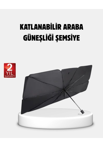 Mey İthalat 360 Ayarlanabilir Ön Cam Güneşliği Pratik Kullanım Ve Dayanıklı Yapı Diğer