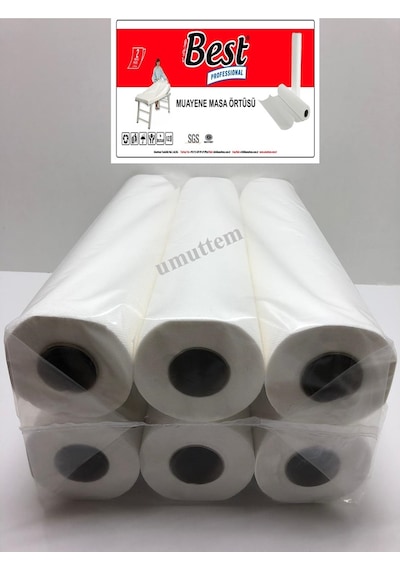 Muayene Masa Sedye Örtüsü 30 M x 6 Rulo