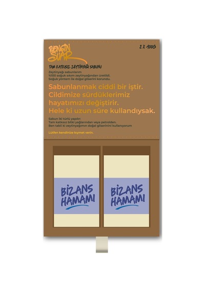 Rengin Suar Bizans Hamamı Zeytinyağı Sabunu 2 x 100 G