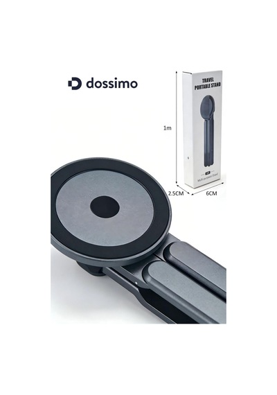 Lexroo Katlanabilir Portatif Laptop Standı Manyetik Telefon Ve Tablet Tutucu Tripod 4 İn 1 Ds-500