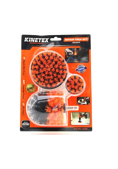 Matkap Fırçası 3lü Set 4 İnç, 3.5 İnç, 2 İnç