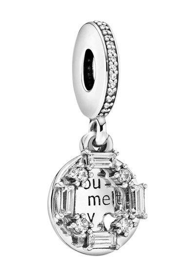 Nur Silver You Melt My Işıltılı Gümüş Charm Nur-bl01741