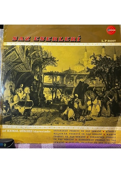 Kemal Gürses İdaresinde Saz Eserleri Vinyl, Lp