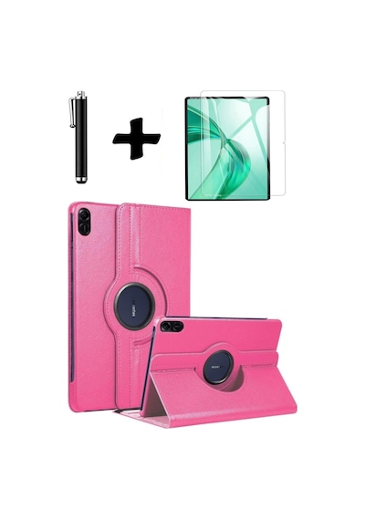 Honor Pad X8b 11 İnç 2026 360 Dönebilen Standlı Tablet Kılıfı Ekran Koruyucu Ve Kalem Seti Kapaklı Kılıf