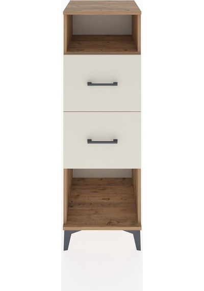 Hyperion Dolap Tek Raflı 2 Çekmeceli 44x44x134 Çam-aytaşı Atlas Çam