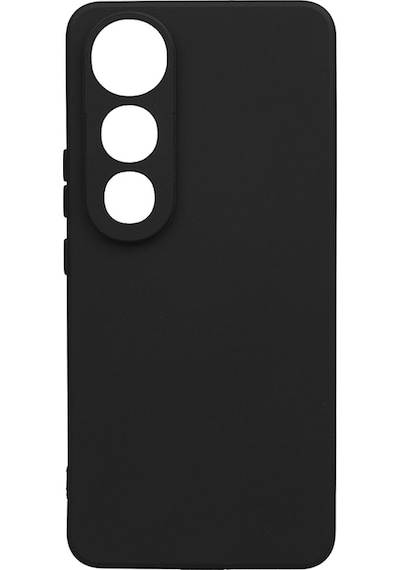 Goocamp Vivo V50 Lite Kılıf Biye Silikon - Siyah Siyah