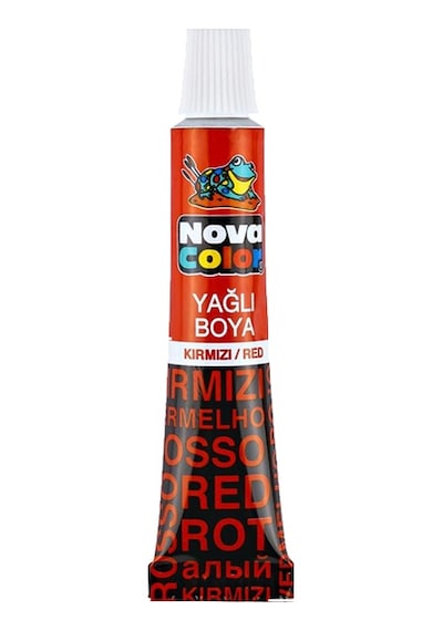 Nova Color Yağlı Boya Tüp Kırmızı Nc-128