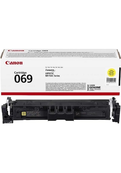 Canon LBP673CDW MF752CDW MF754CDW 5091C002 CRG-069 Sarı Toner 2100 Sayfa