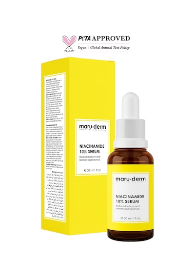 Maruderm Niacinamide %10 + Hyalüronik Asit + Panthenol Cilt Bakım Serumu 30 ML