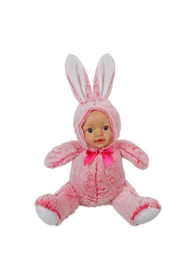 62581 Bebek Yüzlü Peluş Hayvanlar 35 Cm Pembe