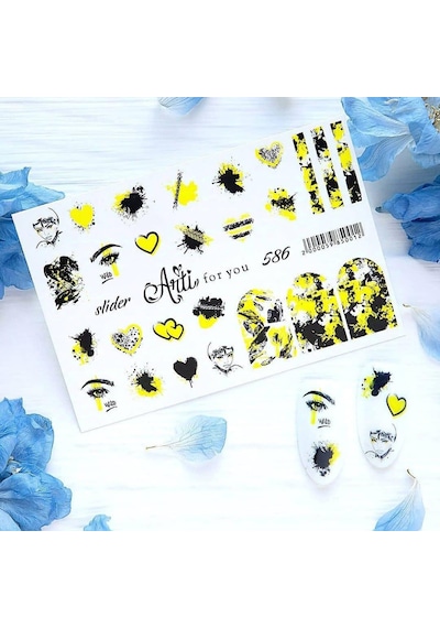 Stiker Arti 586 Beyaz